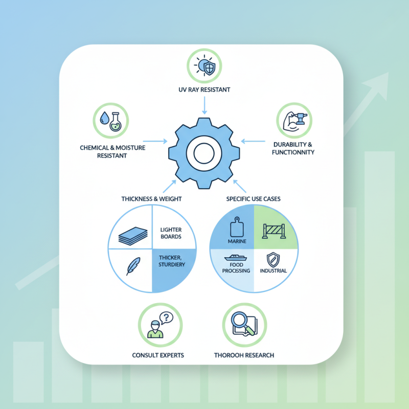 How to Choose the Best HDPE Plastic Board for Your Needs?