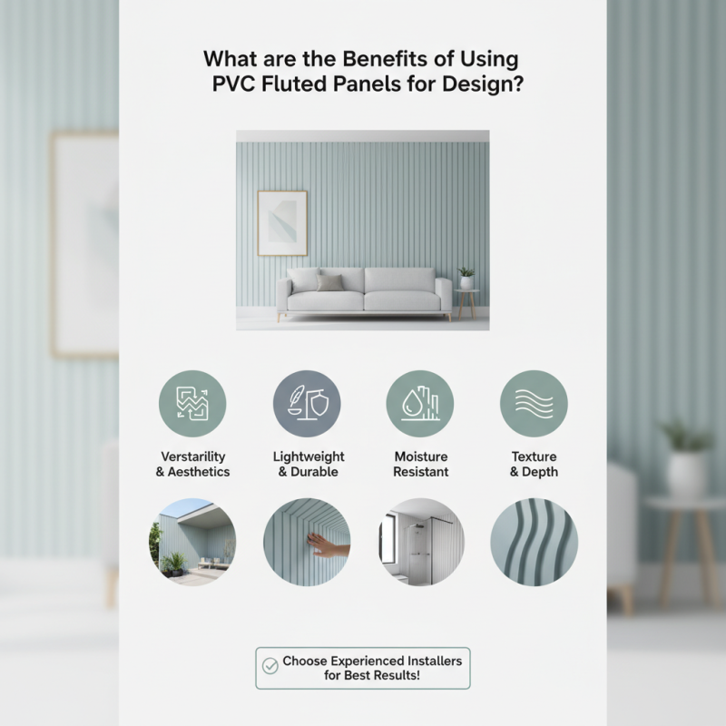 What are the Benefits of Using PVC Fluted Panels for Design?