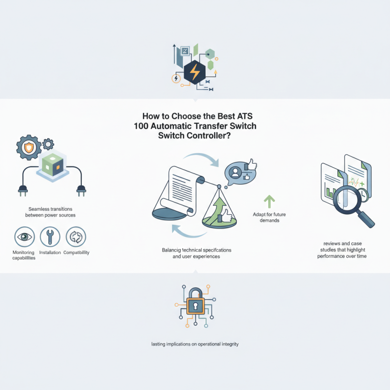 How to Choose the Best ATS 100 Automatic Transfer Switch Controller?