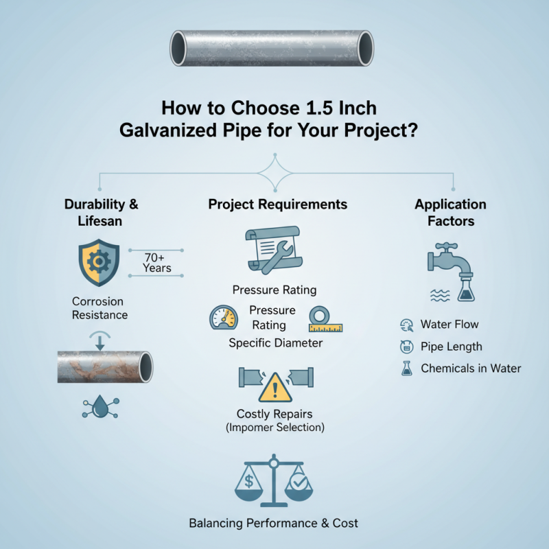 How to Choose 1.5 Inch Galvanized Pipe for Your Project?