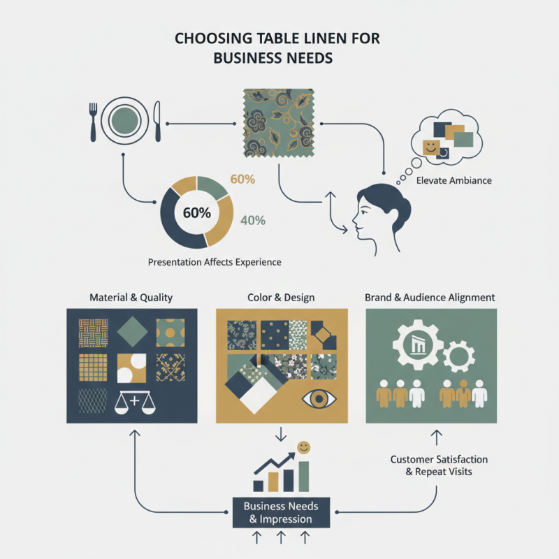 How to Choose the Best Table Linen for Your Business Needs?