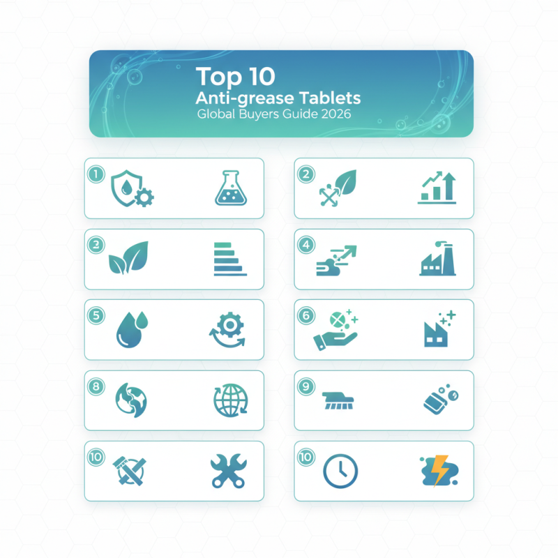 Top 10 Anti-grease Tablets for Global Buyers in 2026?