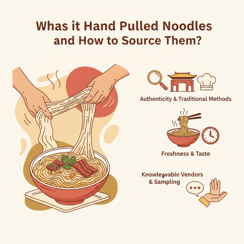 What is Hand Pulled Noodles and How to Source Them?