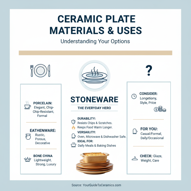 How to Choose the Best Ceramic Plate Sets for Your Home?