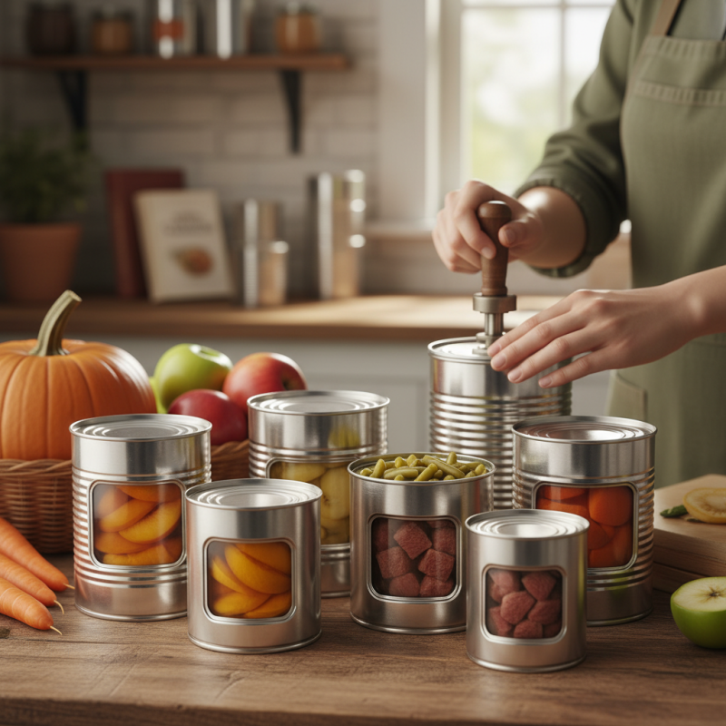 Why Are Canning Tins Essential for Food Preservation?