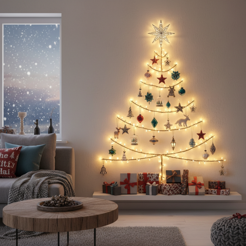 2026 Top Wall Christmas Tree Ideas for Your Holiday Decor?