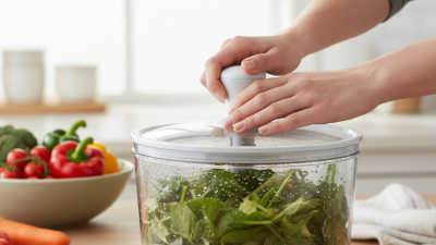 2026 How to Choose and Use a Vegetable Dryer Spinner Effectively?