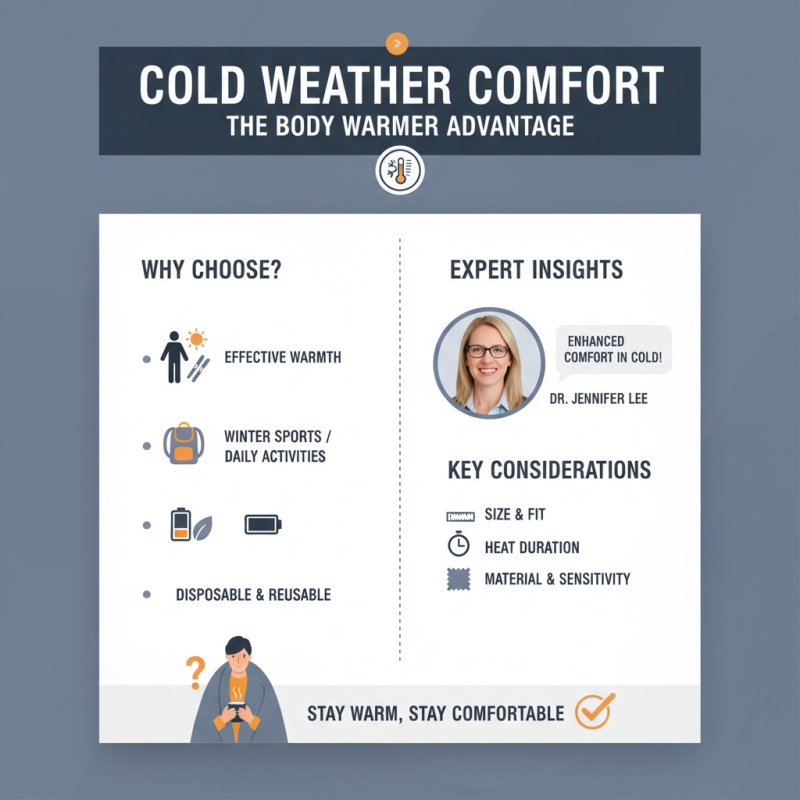 Why Choose Body Warmers for Cold Weather Comfort?
