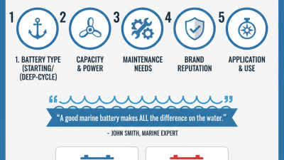 Top 5 Tips for Choosing the Best Marine Battery?