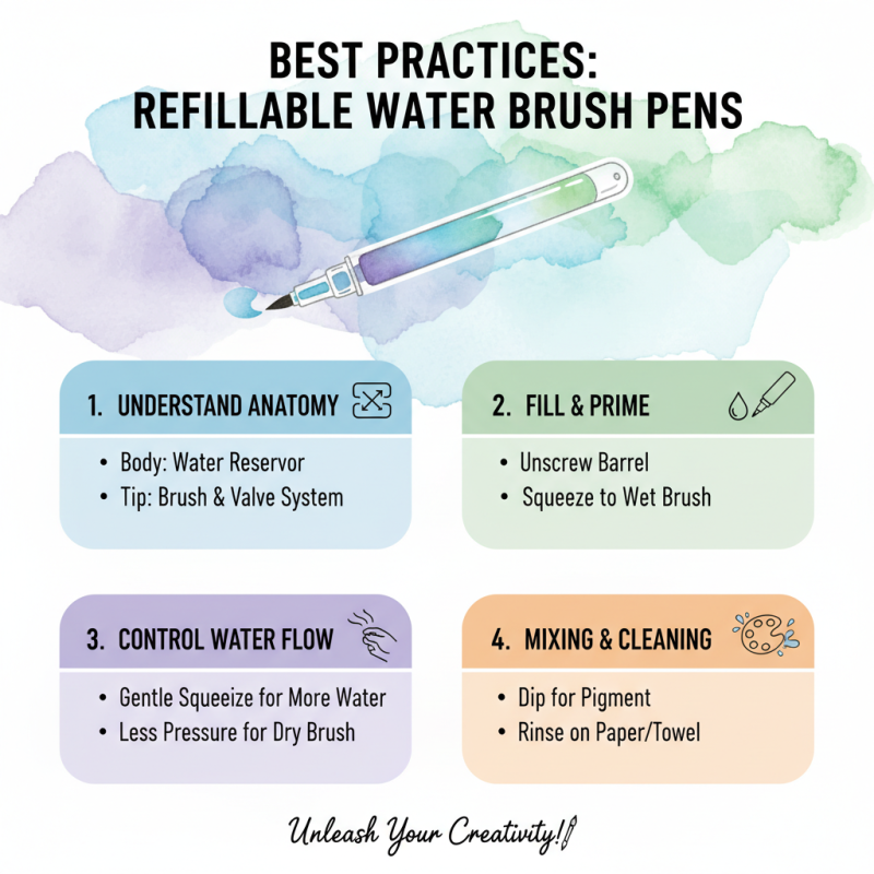 How to Choose the Best Refillable Water Brush Pen for Artists?
