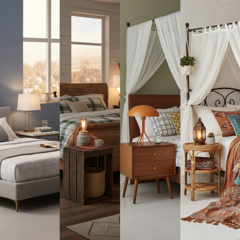 Top Night Stand Side Tables for Every Bedroom Style and Budget