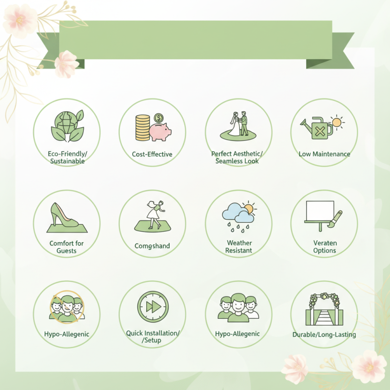 Top 10 Benefits of Using Artificial Grass for Wedding Decor?