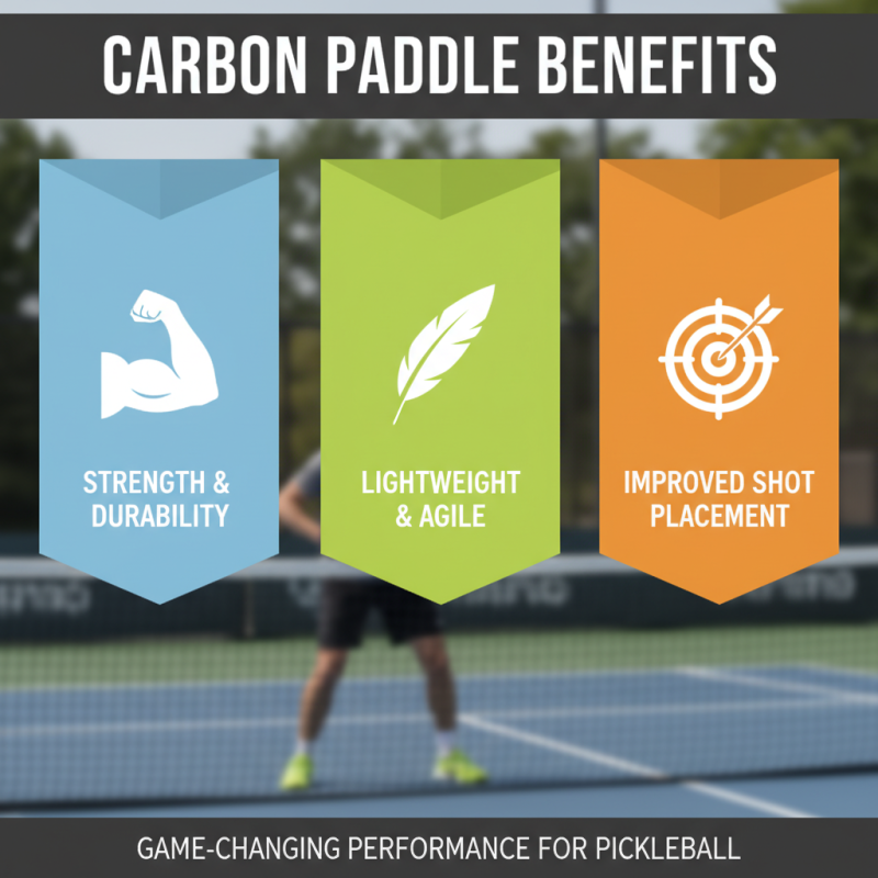 Why Choose Carbon Paddle for Pickleball Benefits and Performance?