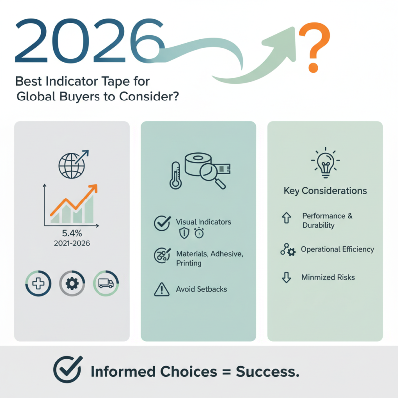 2026 Best Indicator Tape for Global Buyers to Consider?