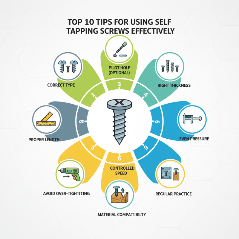 Top 10 Tips for Using Self Tapping Screws Effectively?