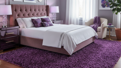 How to Choose the Best Purple Bedroom Rugs for Your Space?
