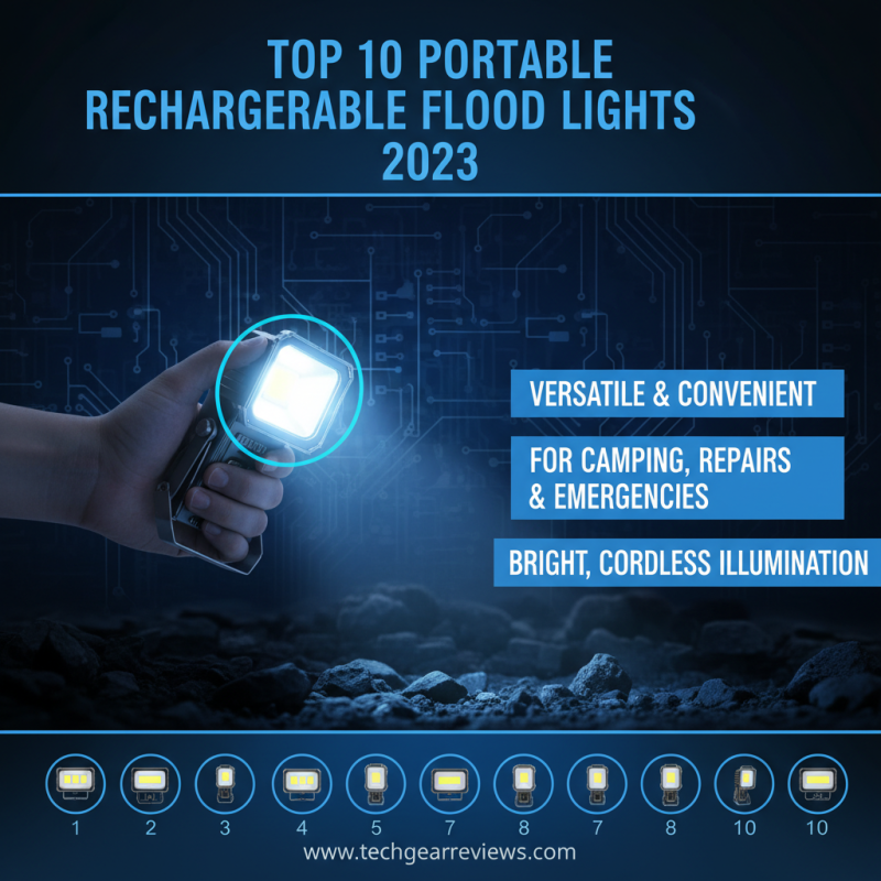 Top 10 Best Portable Flood Light Rechargeable Options Available?