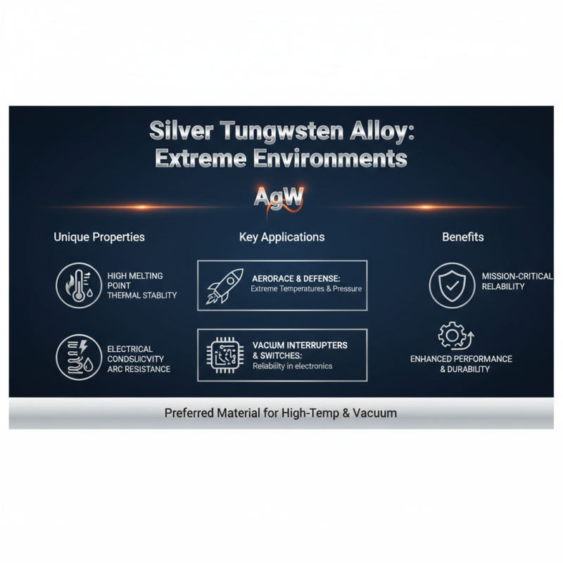 Top 10 Uses of Silver Tungsten Alloy in Modern Industry?