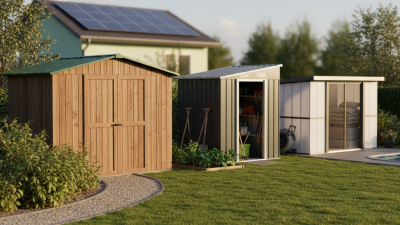 How to Choose the Best Outdoor Storage Shed for Your Needs in 2026