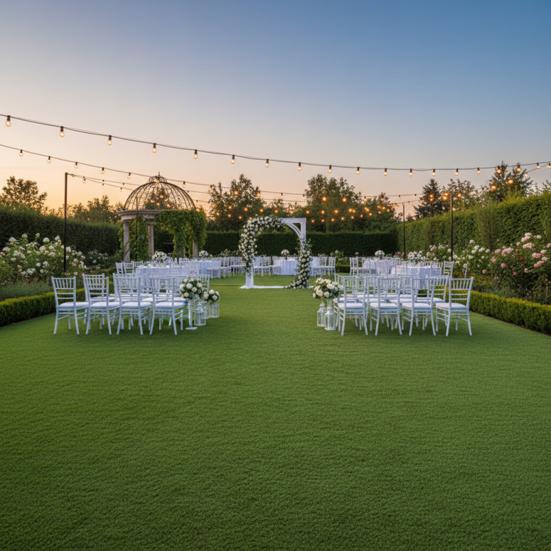 Is Artificial Grass the Best Choice for Your Wedding Venue?
