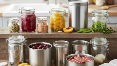 Top 10 Canning Tins for Efficient Food Preservation?