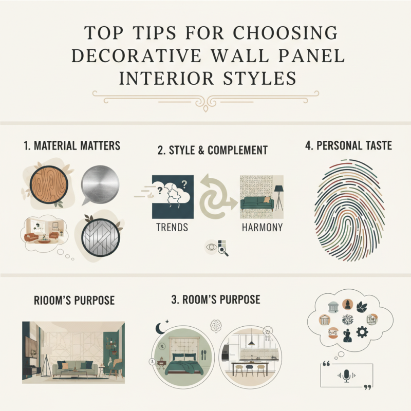 Top Tips for Choosing Decorative Wall Panel Interior Styles?