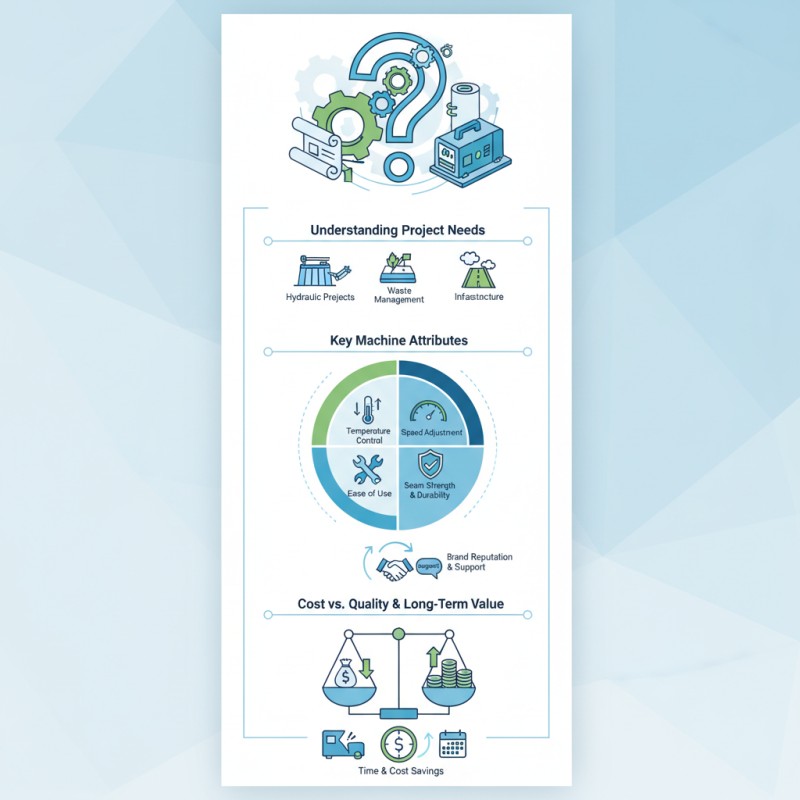 How to Choose the Best Geomembrane Welding Machine?