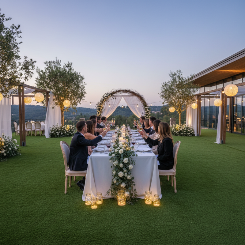 How to Choose Artificial Grass for Wedding Decor in 2026?