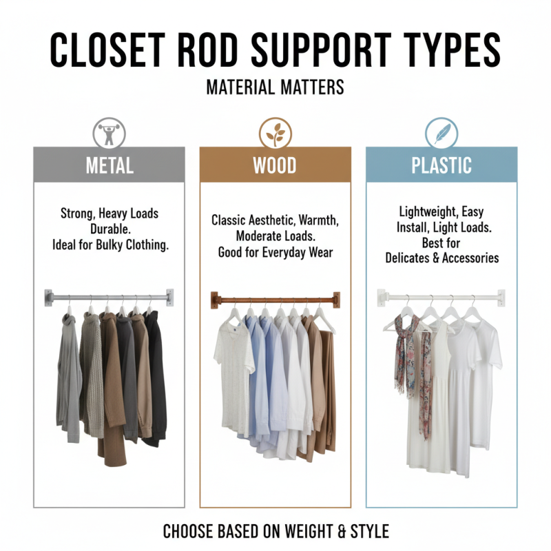 How to Choose the Best Closet Rod Support for Your Storage Needs?