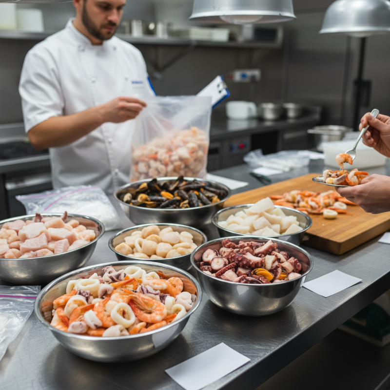 How to Choose the Best Frozen Seafood Mix for Your Business?