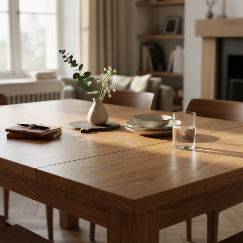 Top 10 Benefits of a Solid Oak Table Top for Your Home?