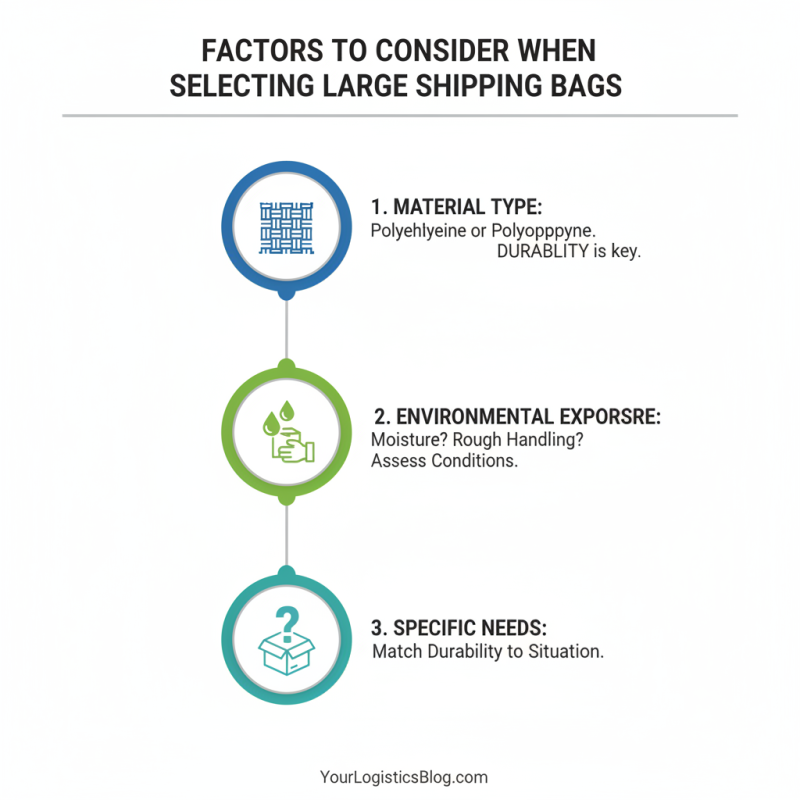 How to Choose the Best Large Shipping Bags for Your Needs?