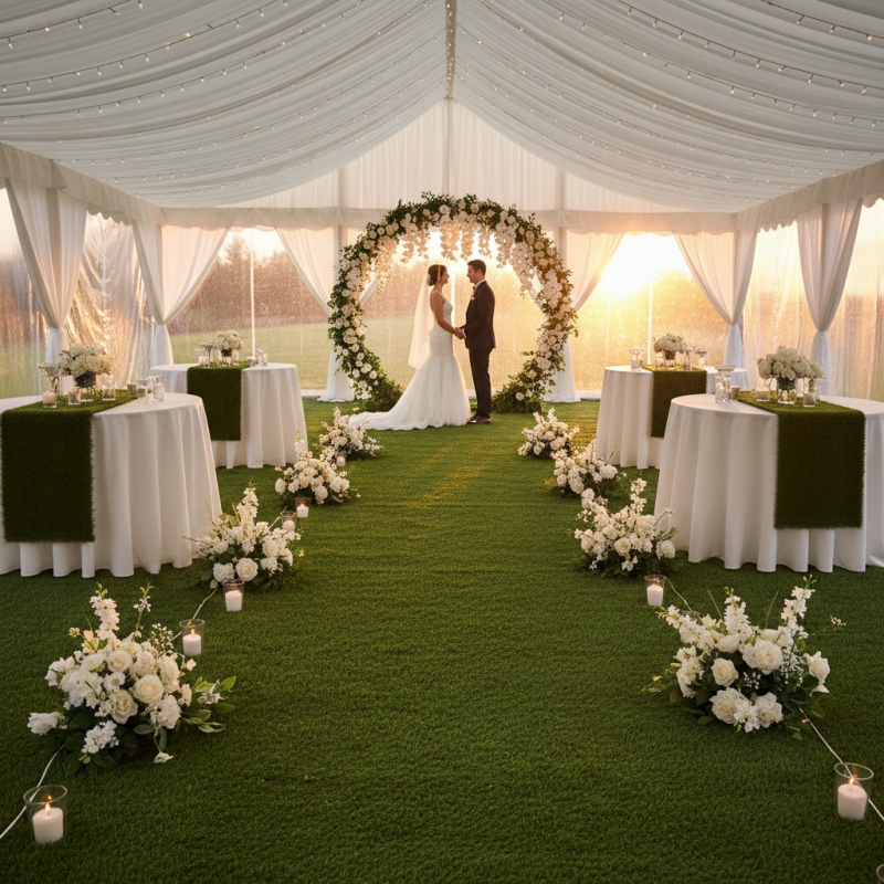 Best Artificial Grass for Wedding Decor How to Choose?