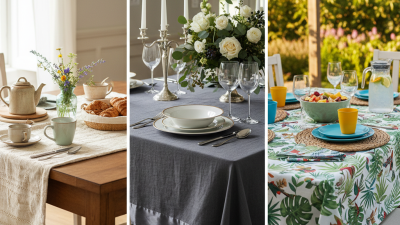 How to Choose the Best Table Linen for Every Occasion?