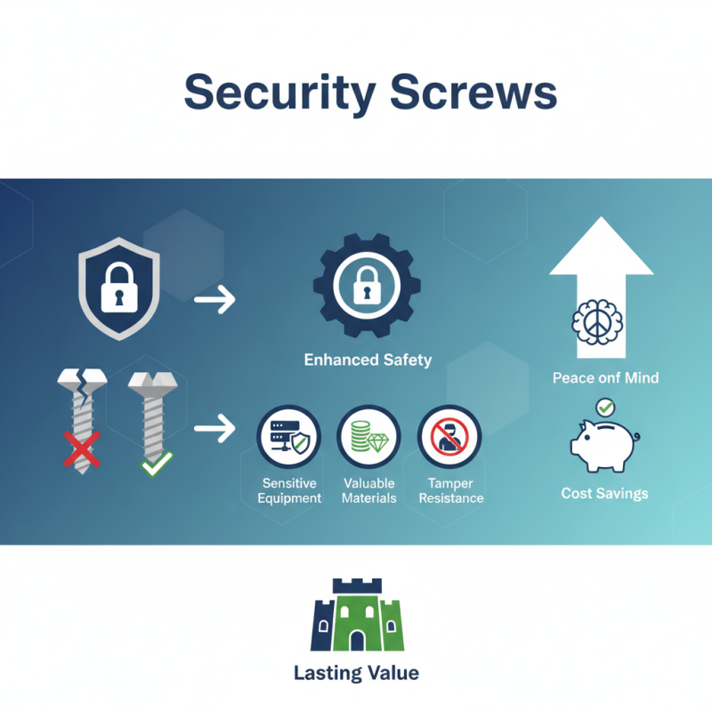 Why Choose Security Screws for Your Next Project?