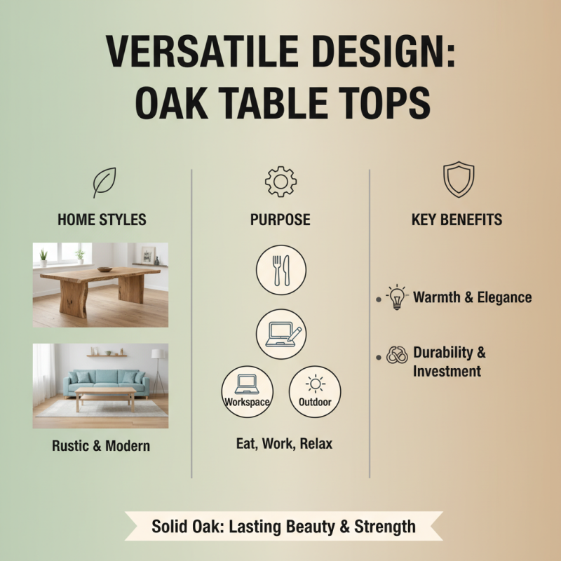 Top 10 Benefits of a Solid Oak Table Top for Your Home?