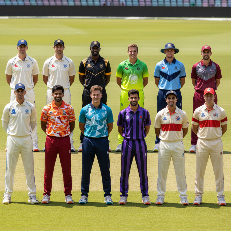 Top 10 Custom Cricket Teamwear Options for Your Team Needs?