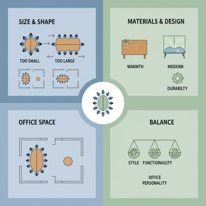 How to Choose the Perfect Conference Table for Your Office?