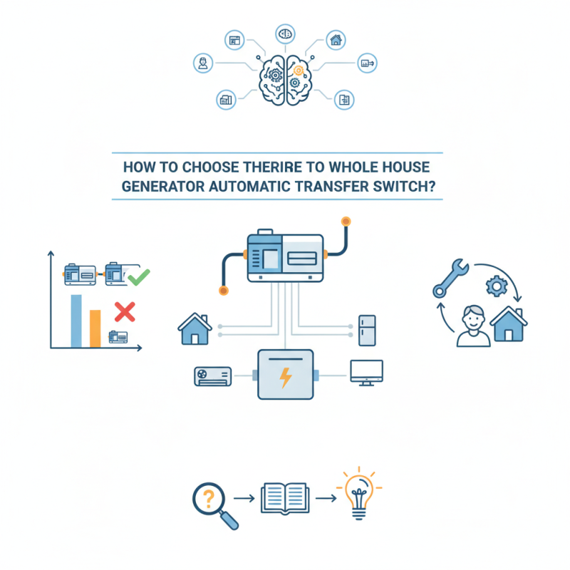 How to Choose a Whole House Generator Automatic Transfer Switch?