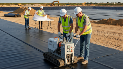 Why Choose a Geomembrane Welding Machine for Your Projects?