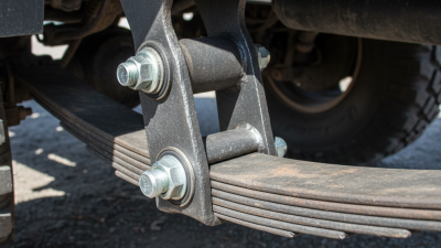 What is a Suspension Parts Spring Shackle and Its Benefits?