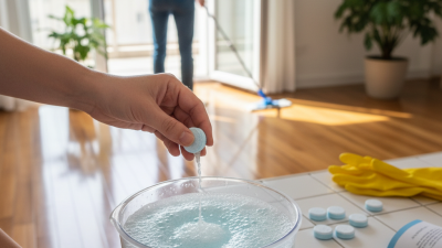 How to Use Floor Cleaning Tablets Effectively for Sparkling Results?