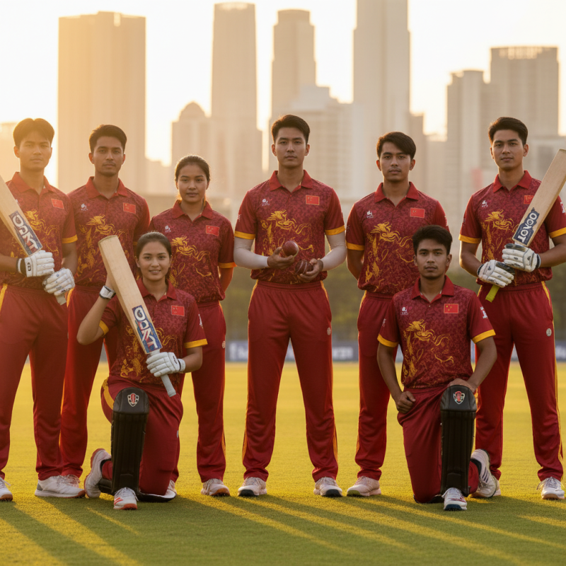 Custom Cricket Teamwear for China Top Quality Teams?