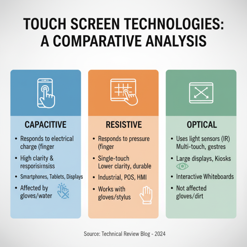 Top Touch Screen Panel Technologies Revolutionizing User Interaction?