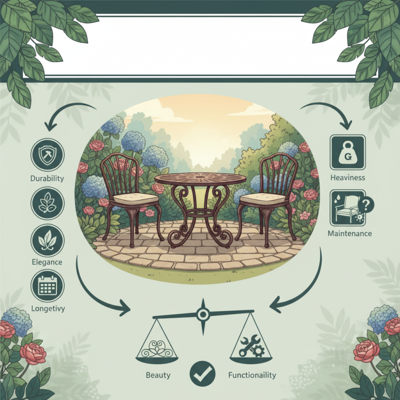 Best Wrought Iron Garden Furniture for Your Outdoor Space?