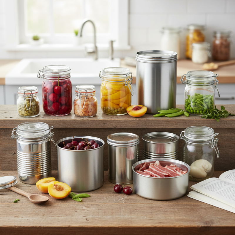 Top 10 Canning Tins for Efficient Food Preservation?