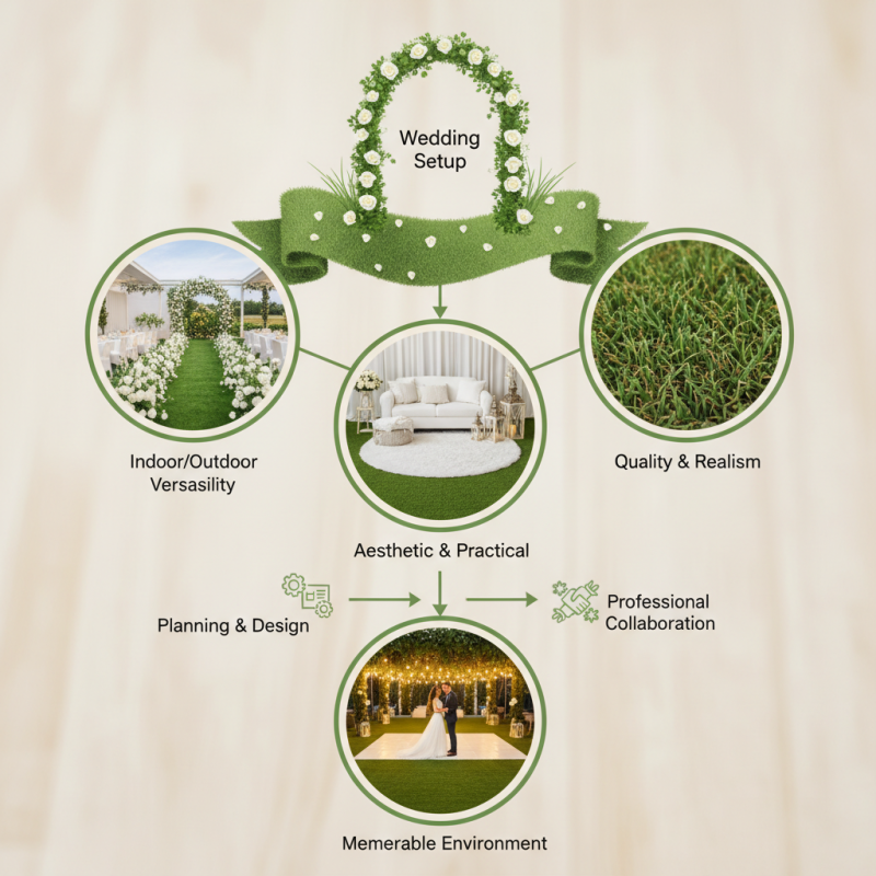 How to Use Artificial Grass for a Stunning Wedding Setup?