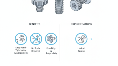 What are the Benefits of Using Knurled Thumb Screws?