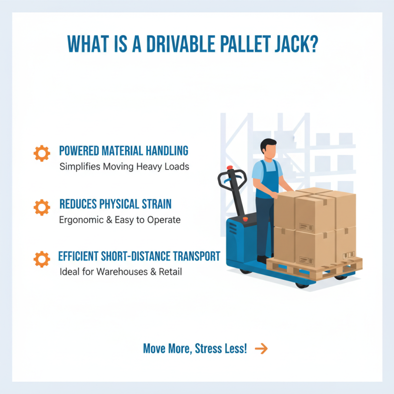 What is a Drivable Pallet Jack and How to Choose One?