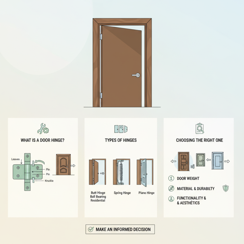What is a Door Hinge and How to Choose the Right One?
